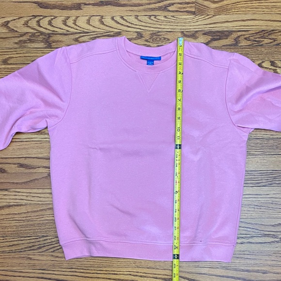 Pink Karen Scott Sport Size M Ladies Sweatshirt - Picture 3 of 5